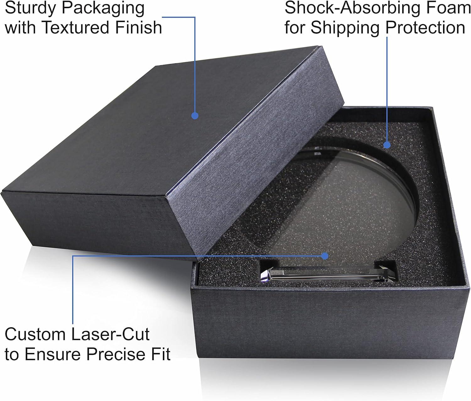 Why We Love ‍This Custom Crystal Retirement‌ Gift for Pastors & Friends