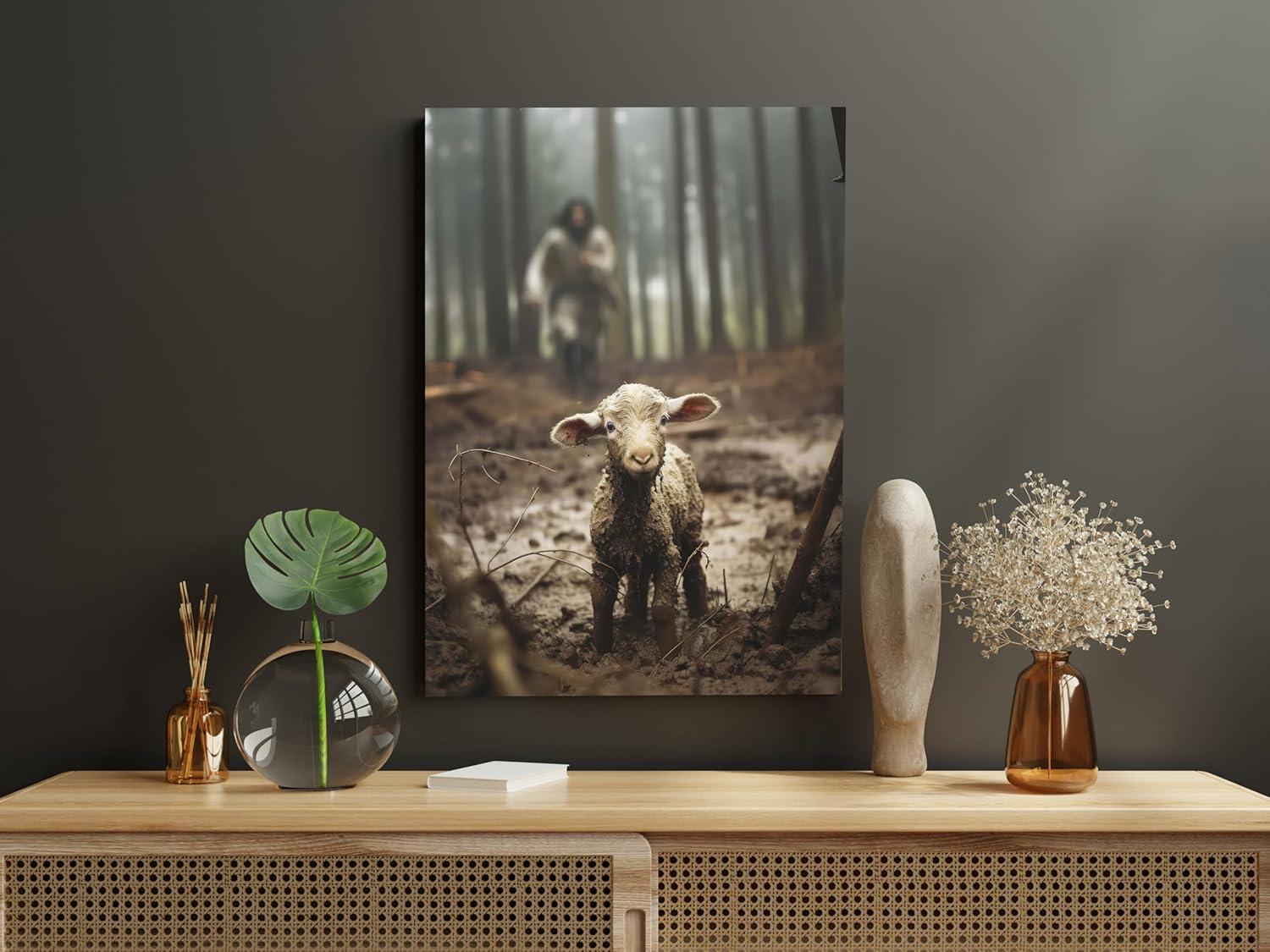 Why We Love the Fchen Art Jesus Shepherd Canvas Wall Decor