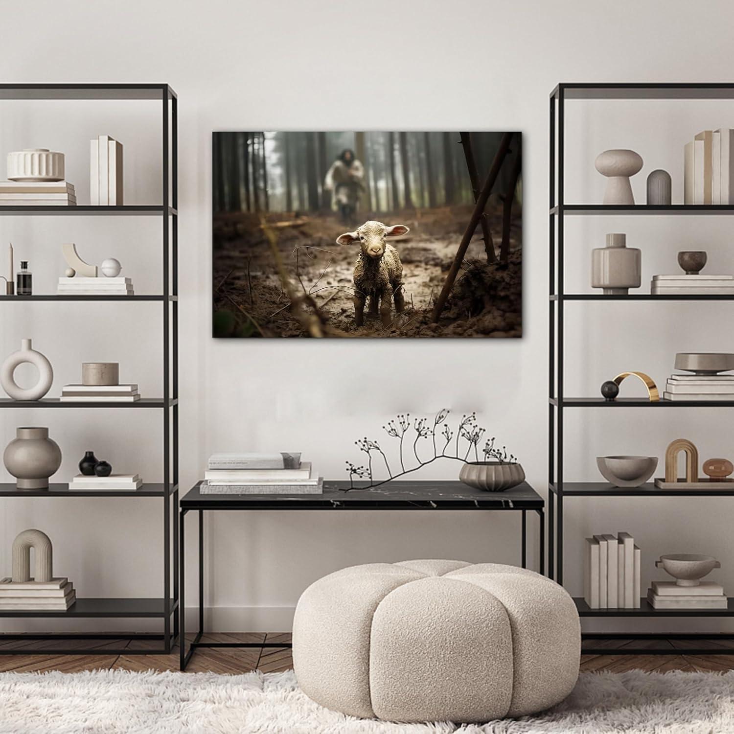 Our Review of the Jesus & Lamb Canvas: Inspiring Christian Art