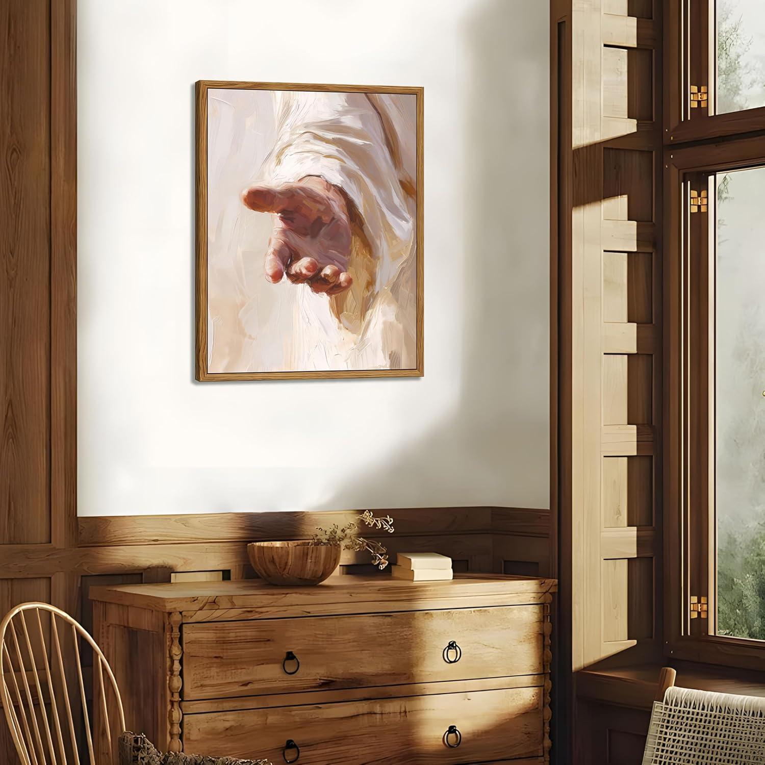 Our Review of the Floating Framed Christian Jesus Wall Art
