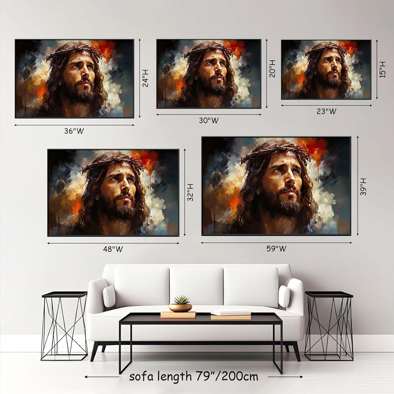 Our Review of the Jesus Christ Crown of Thorns Canvas Wall Art