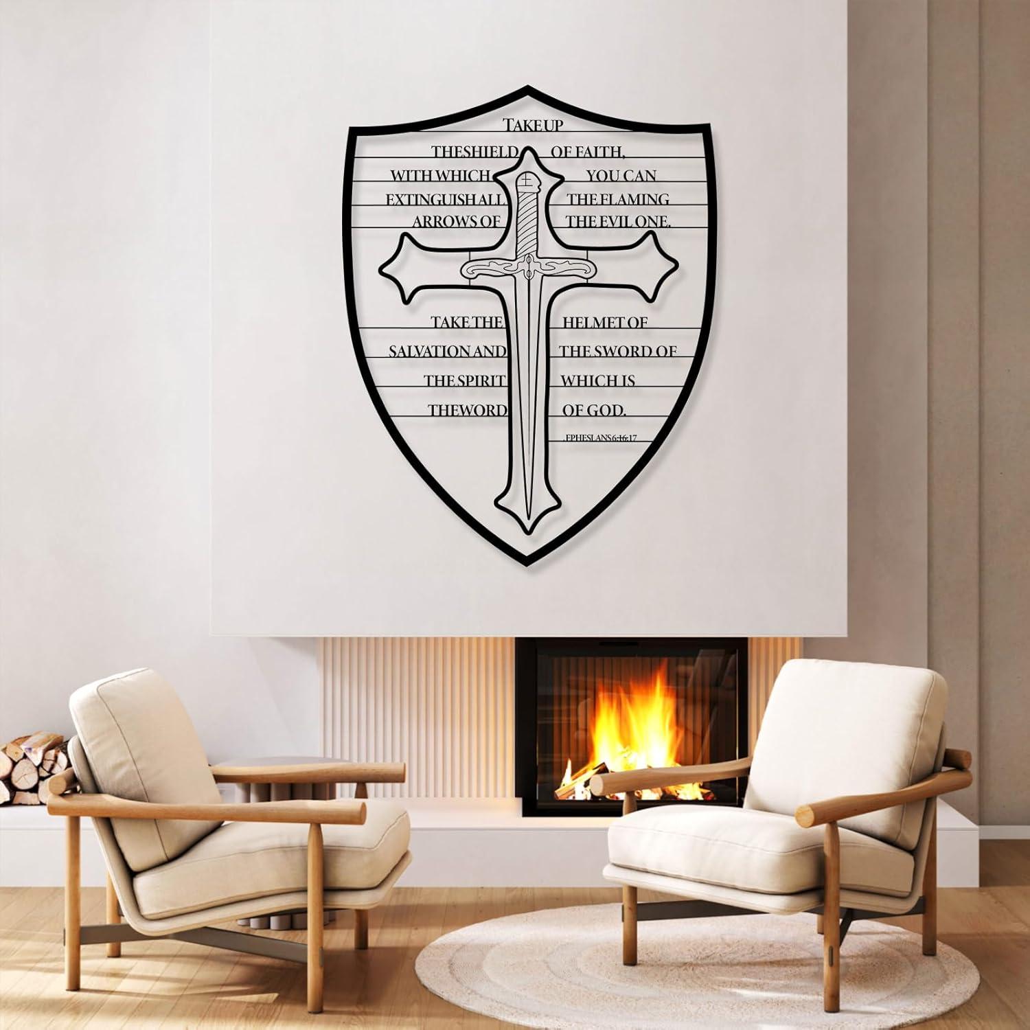 Our Review of the Armour of God metal Wall Decor: Inspiring & Stylish