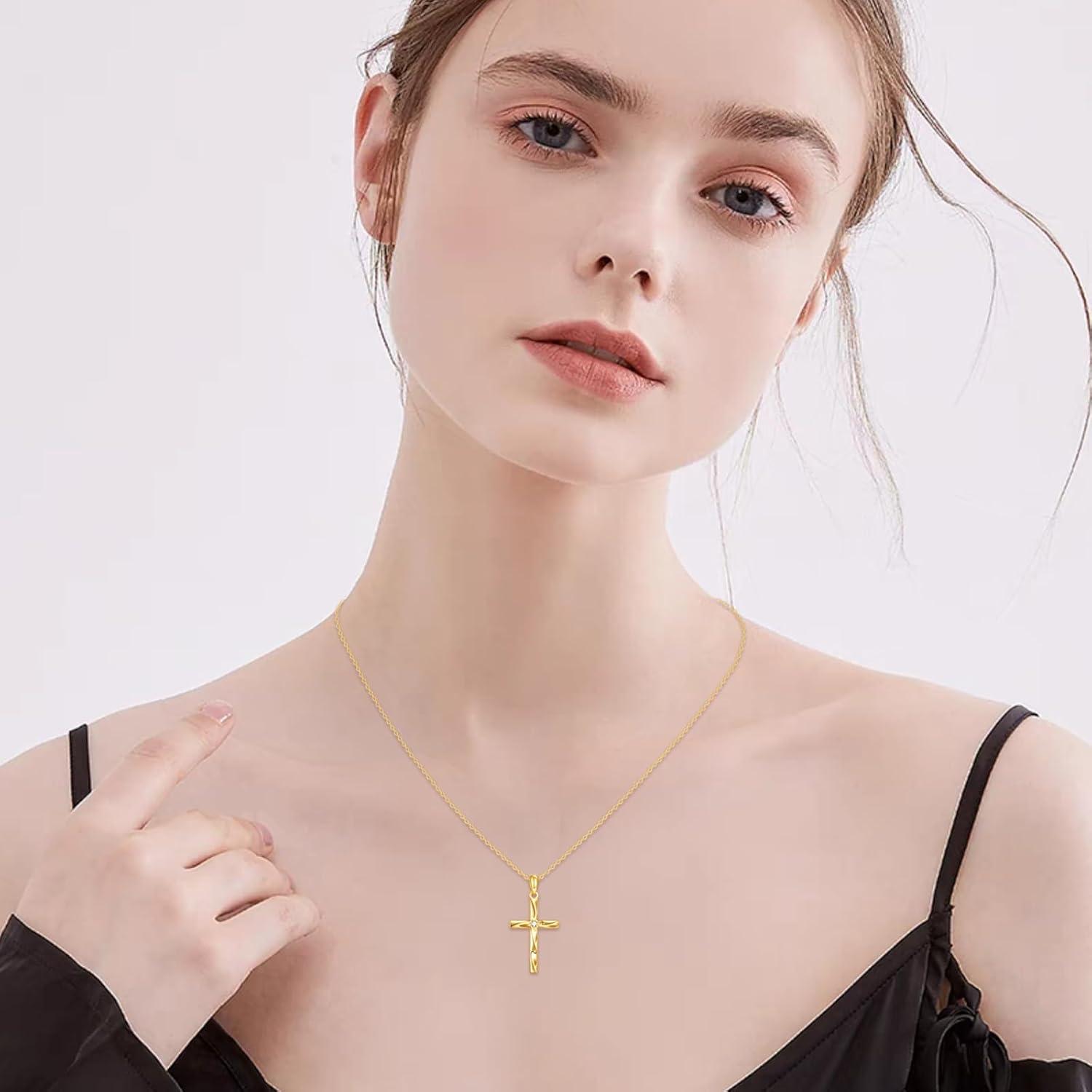 Our⁢ Honest Take‌ on the DOVRAN 14K ⁣Gold Celtic Cross Necklace