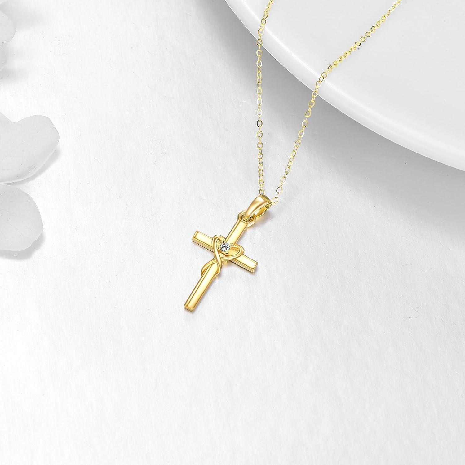 Our Review of the KECHO 14K Gold Cross Necklace: Elegant & Meaningful Gift