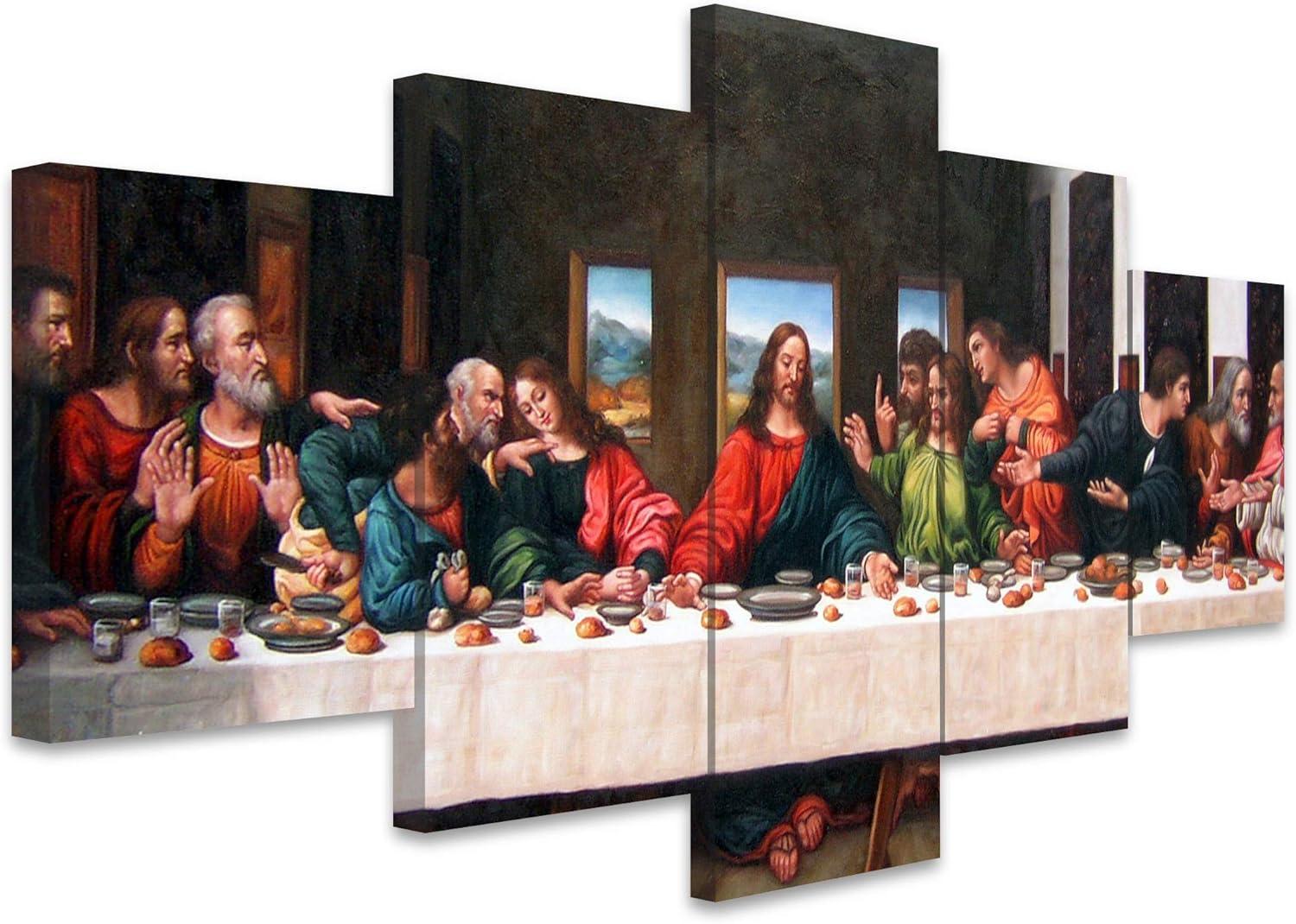 Our Review of SIGNWIN's Vibrant Last Supper Canvas Wall Art