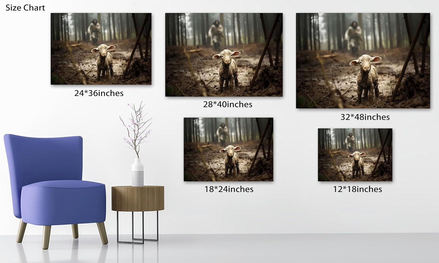 Our Review of the Jesus & Lamb Canvas: inspiring Christian Art