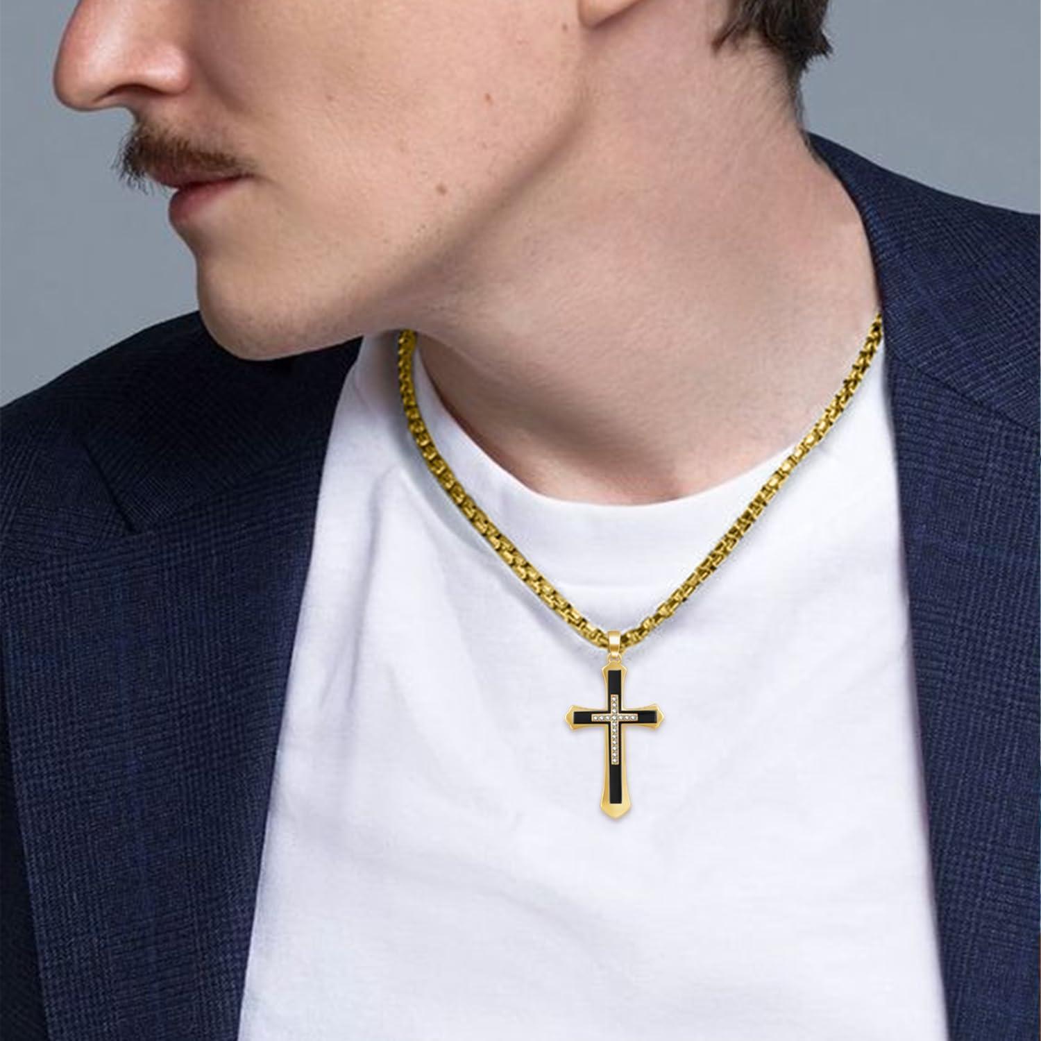 Our Review of the Zaruiqun 925 Sterling Silver gold Cross Necklace