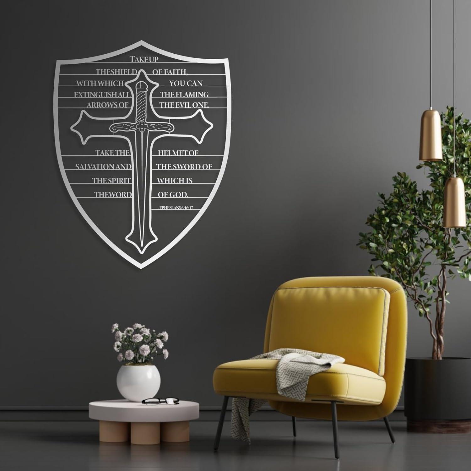 Our Review of the Armour of God Metal Wall Decor: Inspiring & Stylish