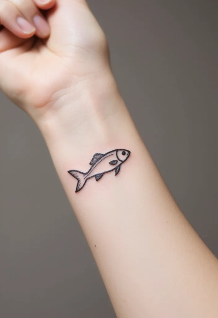 15 Jaw-Dropping Jesus Tattoos That Will Fill You with Hope! - 14. The Fish Symbol (Ichthys) 1