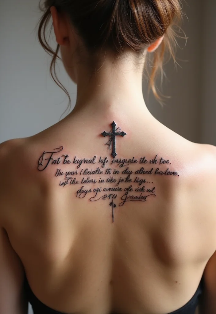 15 Jaw-Dropping Jesus Tattoos That Will Fill You with Hope! - 4. Inspirational Bible Verses 1