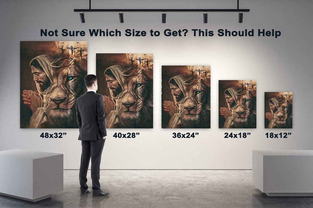 Our Review of the Large Jesus Wall Art: Inspiring Faith & Decor