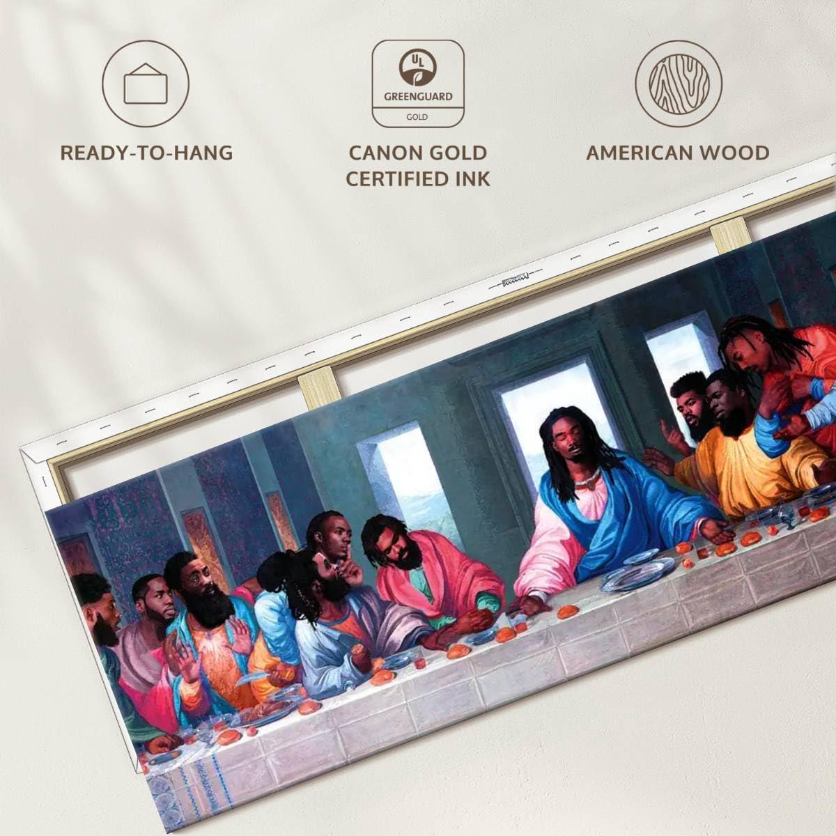 Our Honest Review of ElephantStock's African American Last Supper Art