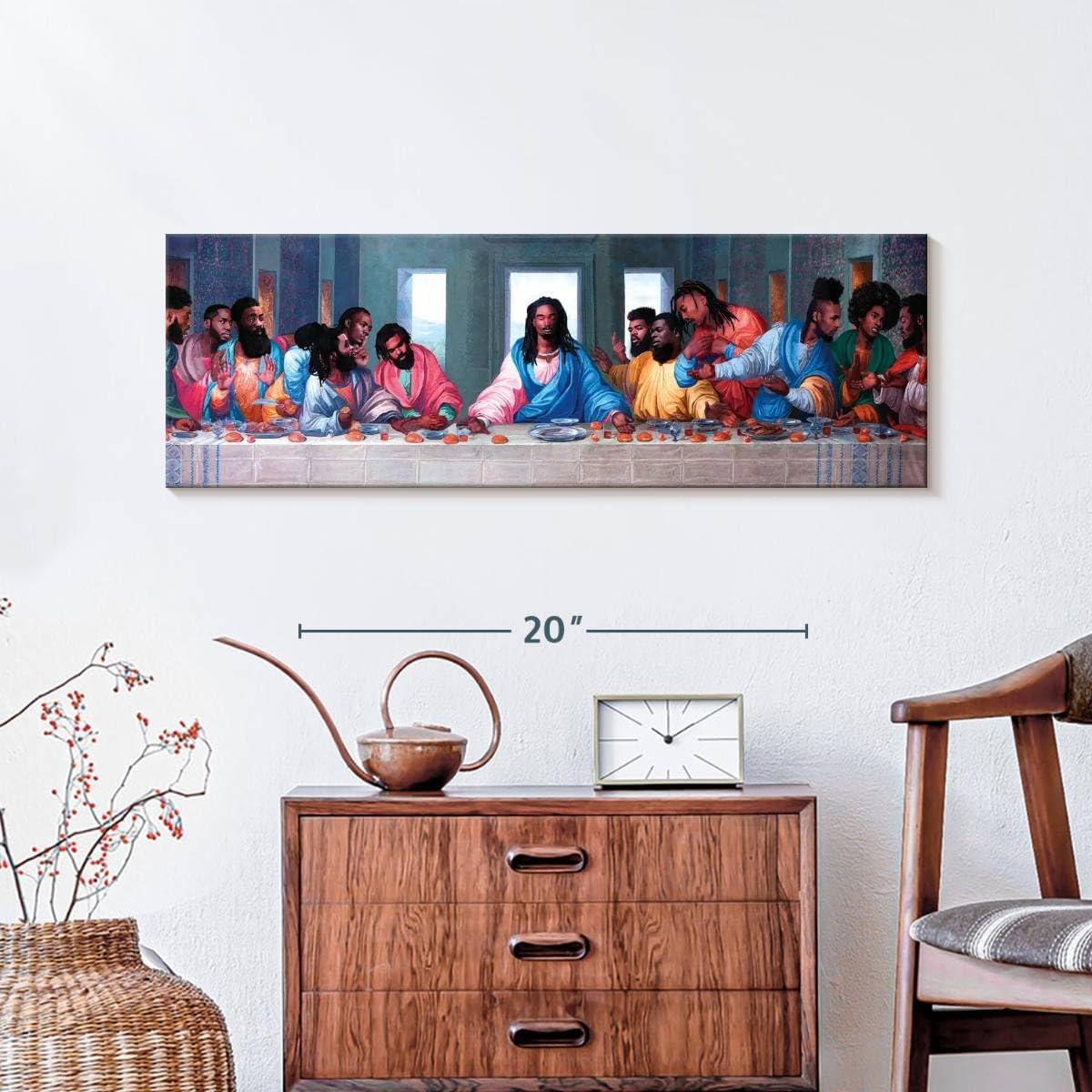 Our Honest Review of ElephantStock's African American Last Supper Art