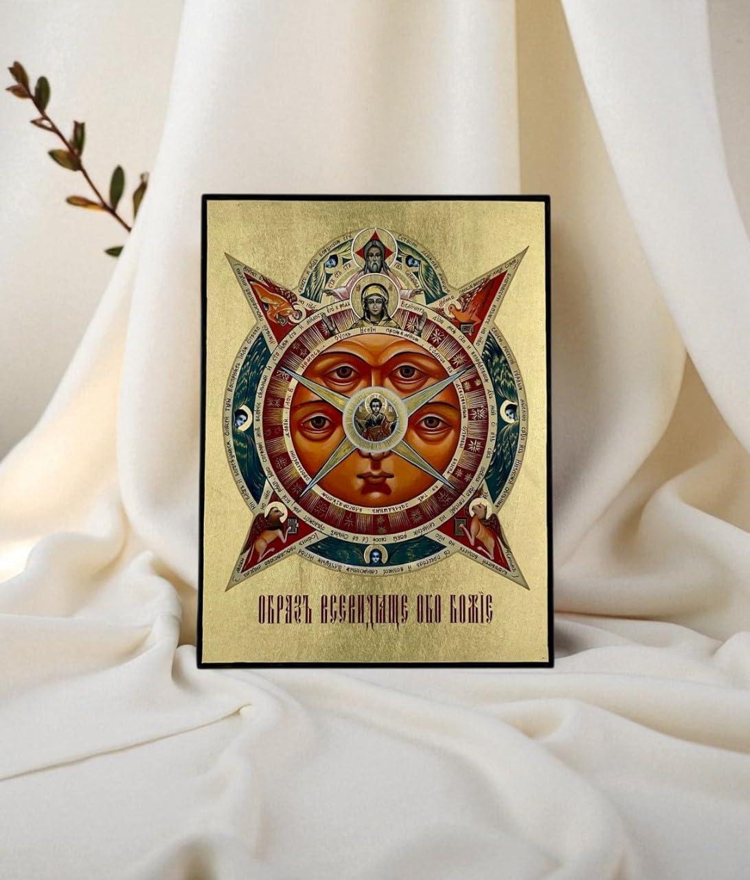 Our Review of the Handmade All-Seeing⁣ Eye Icon: Byzantine Beauty