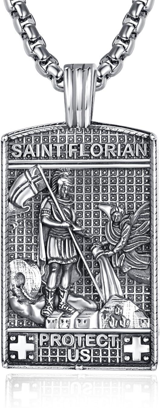 Why We Love the 925 ​Sterling Silver Religious Medal Necklace for Men