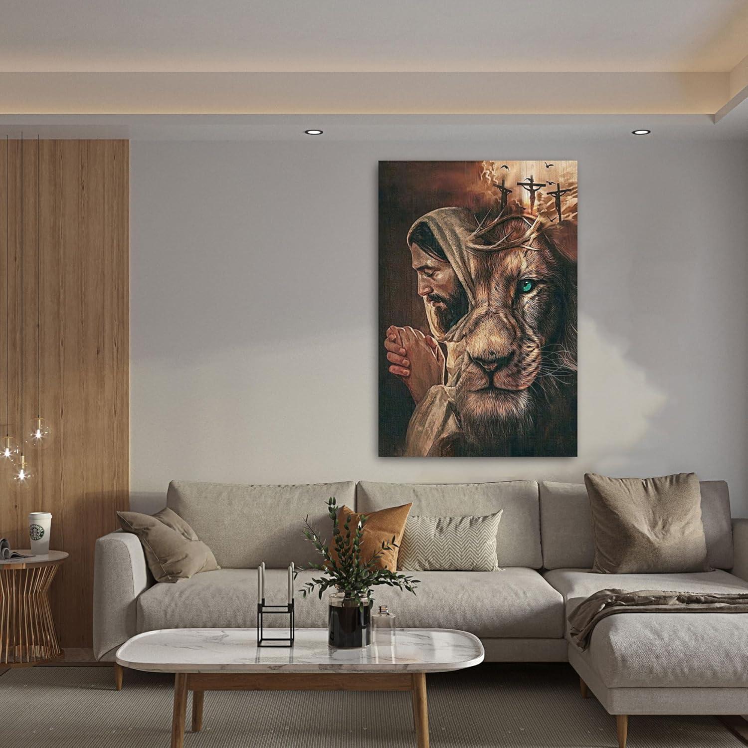 our Review of the Large Jesus Wall Art: Inspiring Faith & Decor