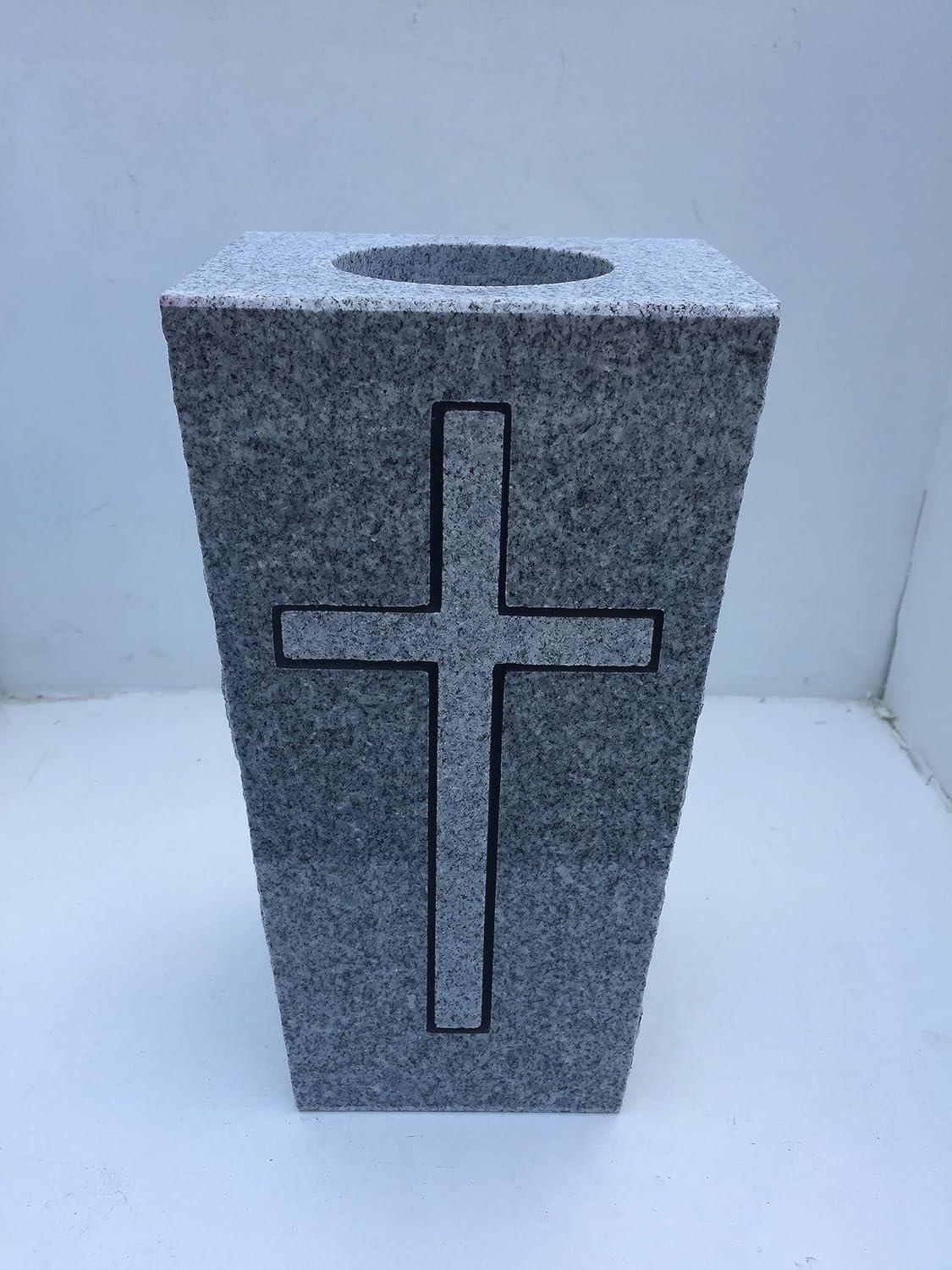 Our Honest Take: Granite Memorial Vase with Design Tapered Review