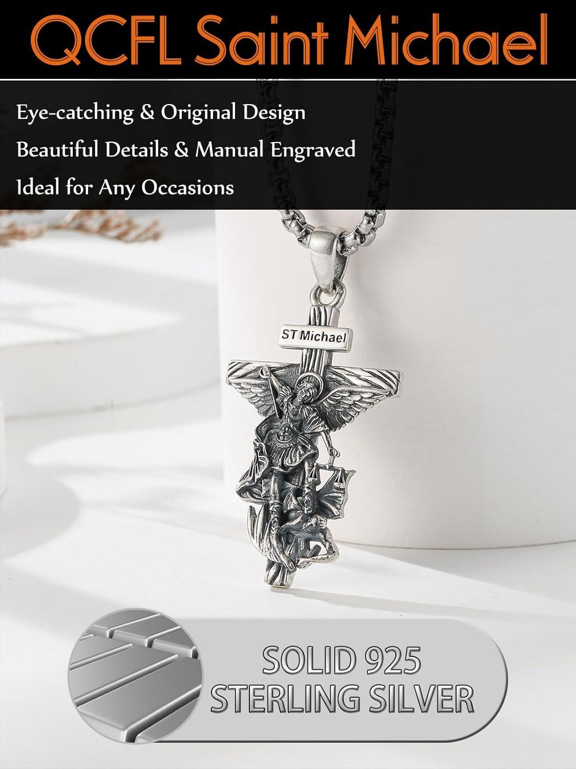 Our Honest ​review: Saint Michael 925 Silver Necklace for‍ Men