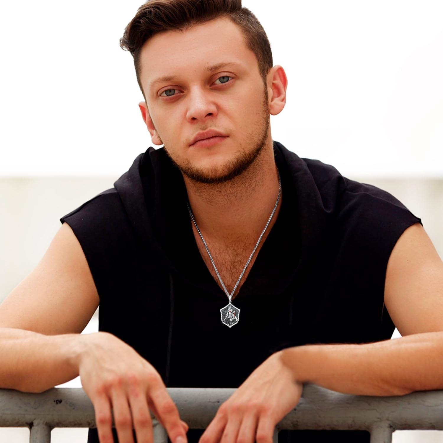 Our Honest Review: 925 Sterling silver Patron ‍Saint Necklace