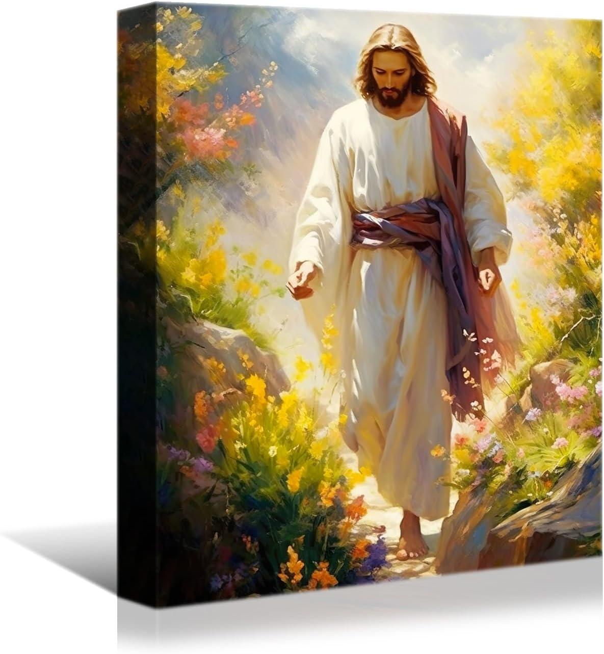 Our Honest Review of BANHUA1 Jesus Canvas Wall Art for Home Decor