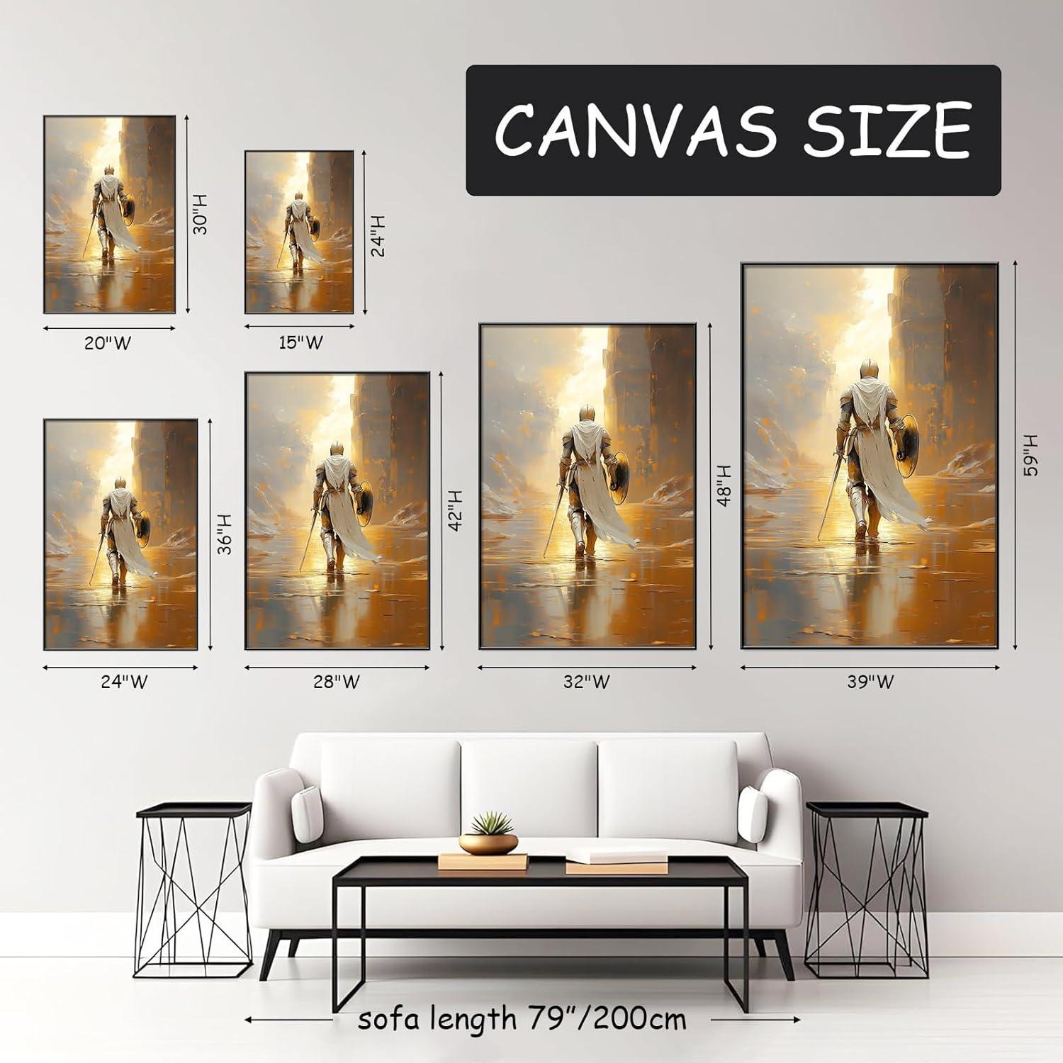 Why We love the Full Armor of God⁣ canvas Wall Art