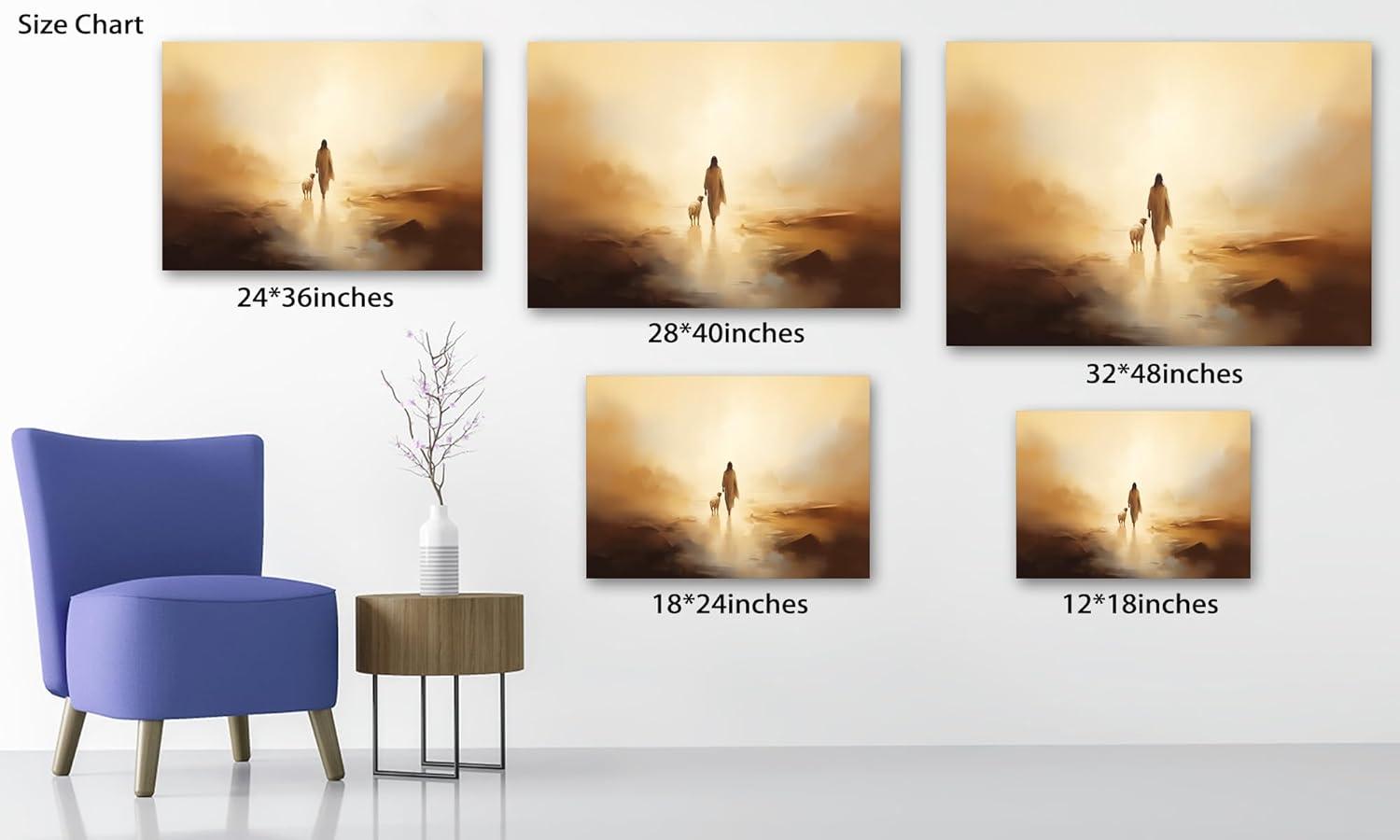 Why We Love the Jesus and Lamb Canvas: A Heartfelt Review