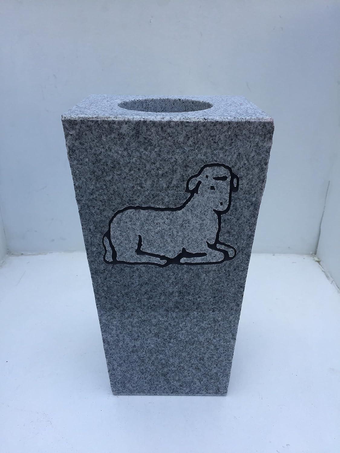 Our Honest Take: Granite Memorial Vase with Design Tapered Review