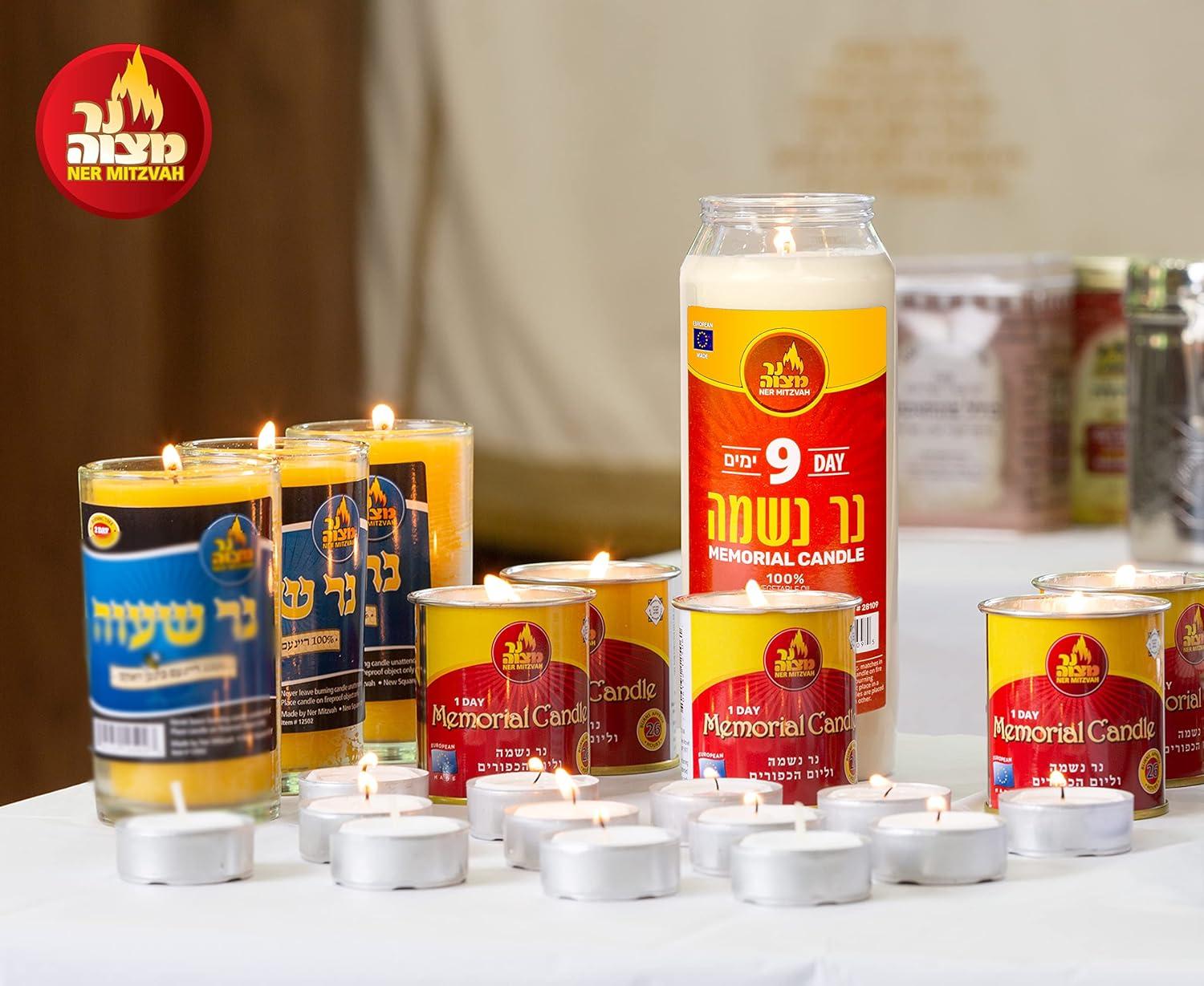 Why We Recommend Ner Mitzvah 9 Day Yartzeit Candles for Memorials