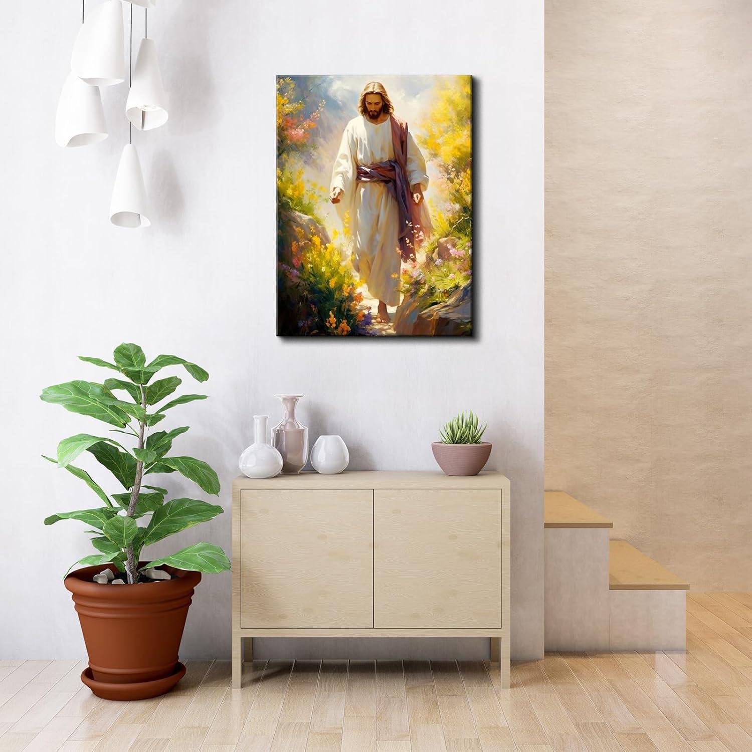 Our Honest Review of BANHUA1 Jesus Canvas Wall Art for Home Decor