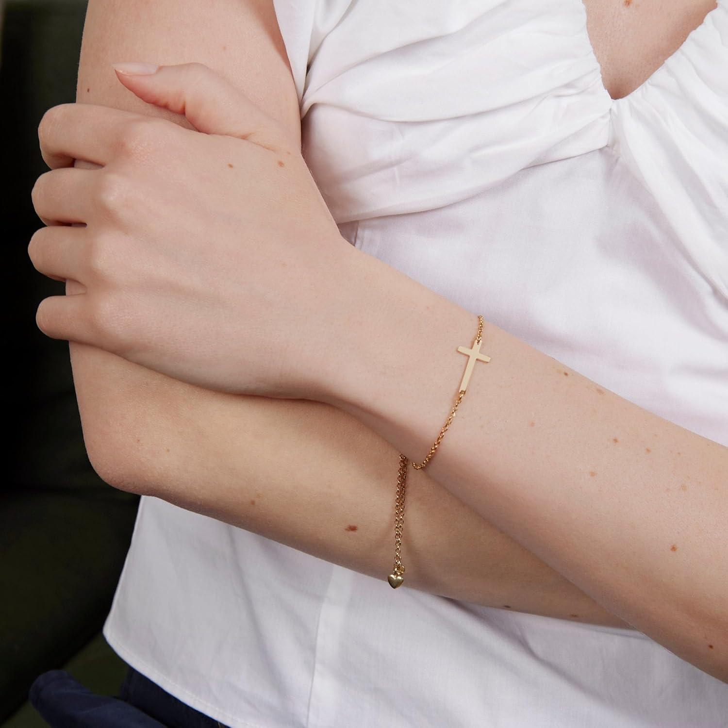 Our Take on EVE'S ADDICTION Sideways Cross Bolo Bracelet