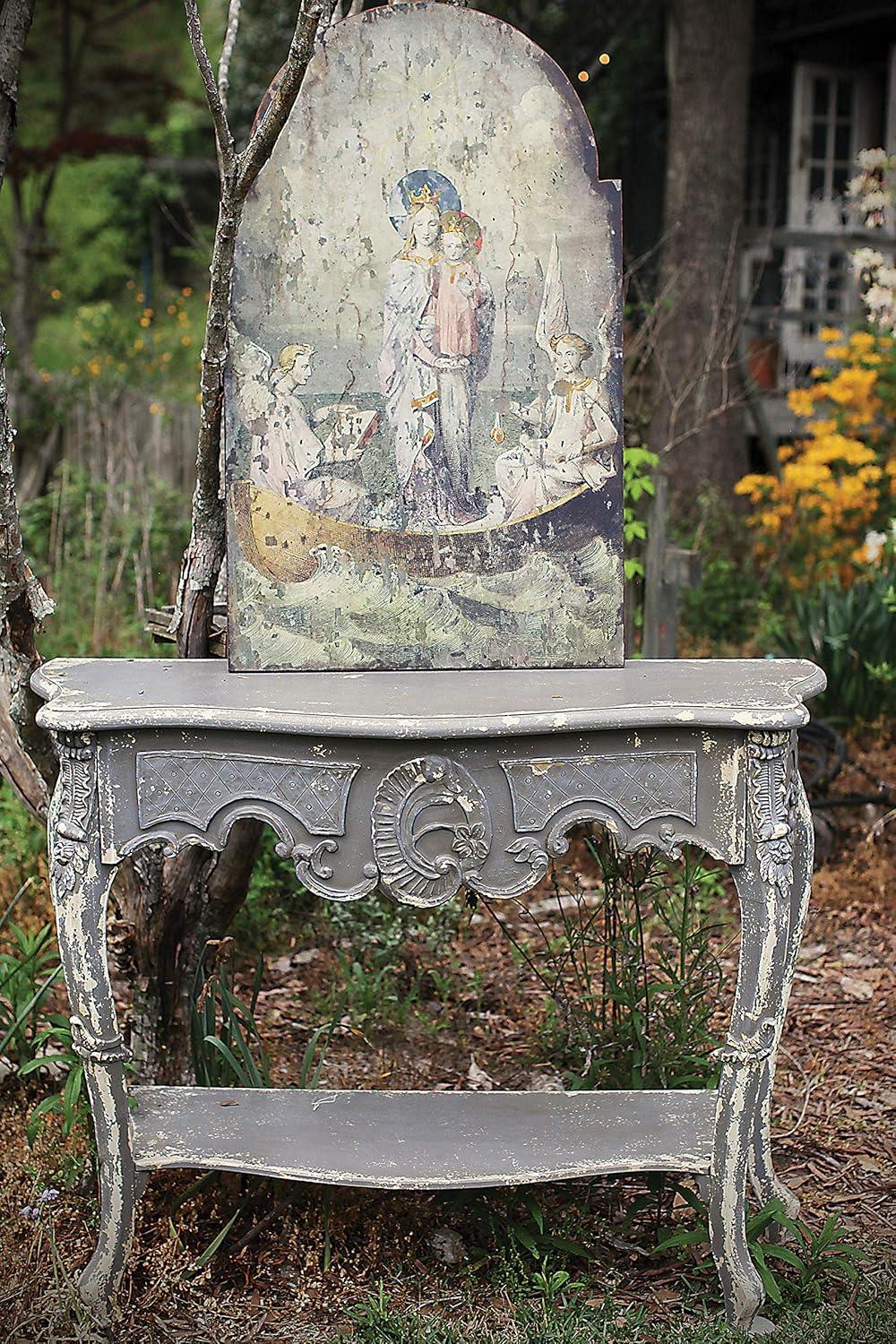 How We Enhanced Our Home with Vintage Mary & Angels Wood Décor