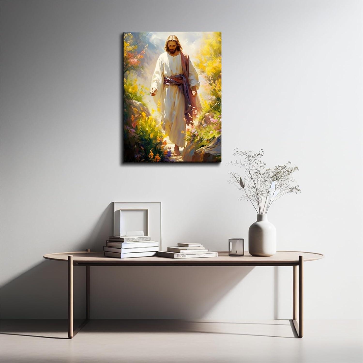 Our Honest Review of BANHUA1 Jesus Canvas Wall Art for Home Decor