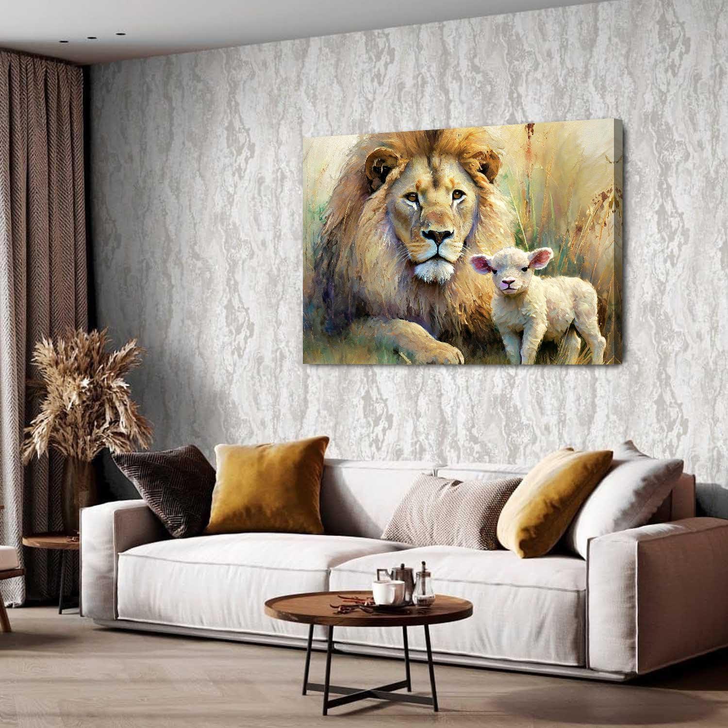 Why We Love the Lion of Judah Christian Wall Art Decor
