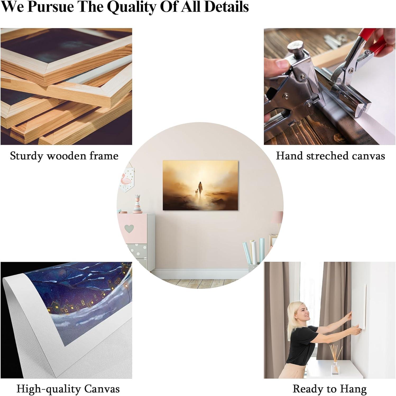 Why We Love the Jesus and Lamb Canvas: A Heartfelt Review