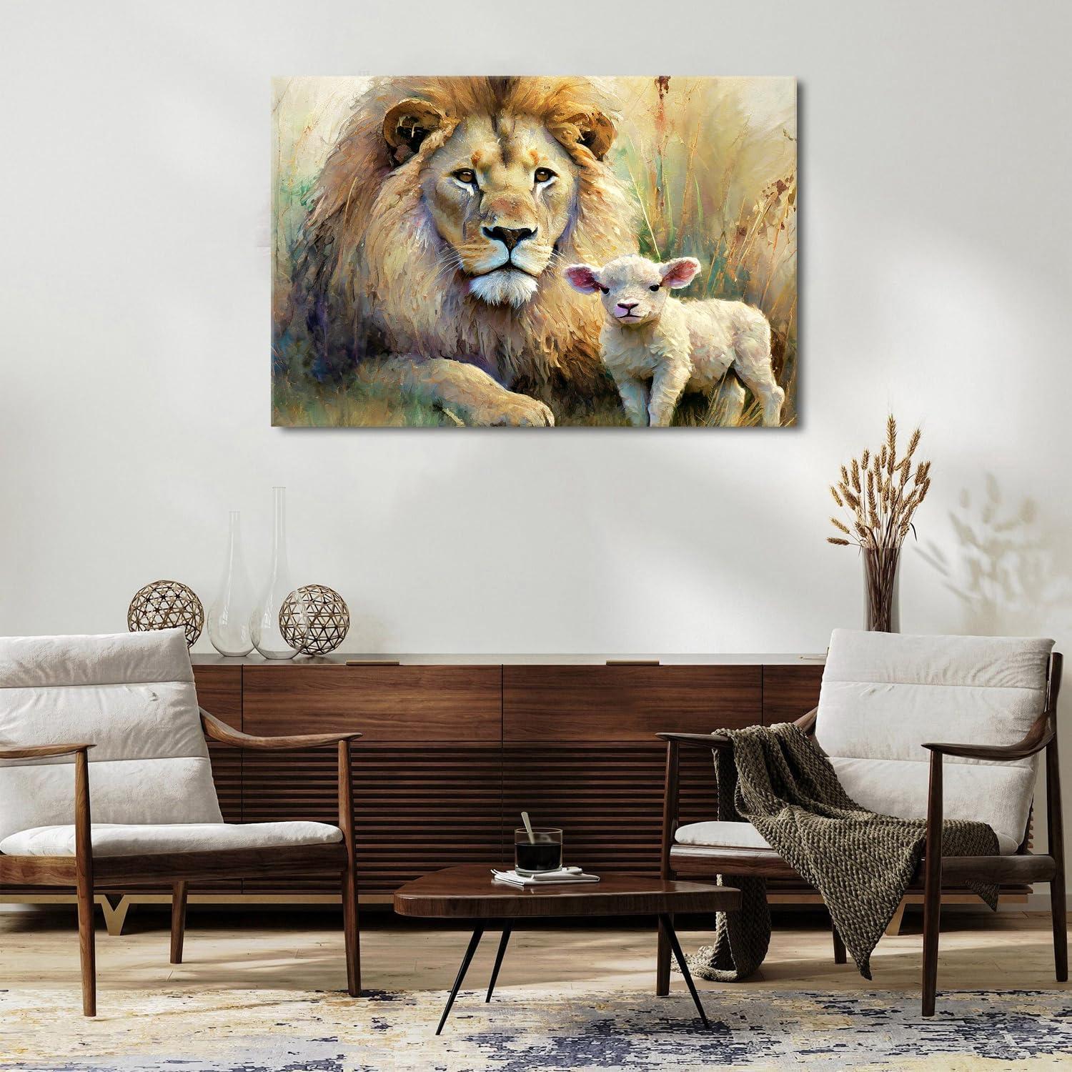 Why We Love the Lion of Judah Christian Wall Art Decor