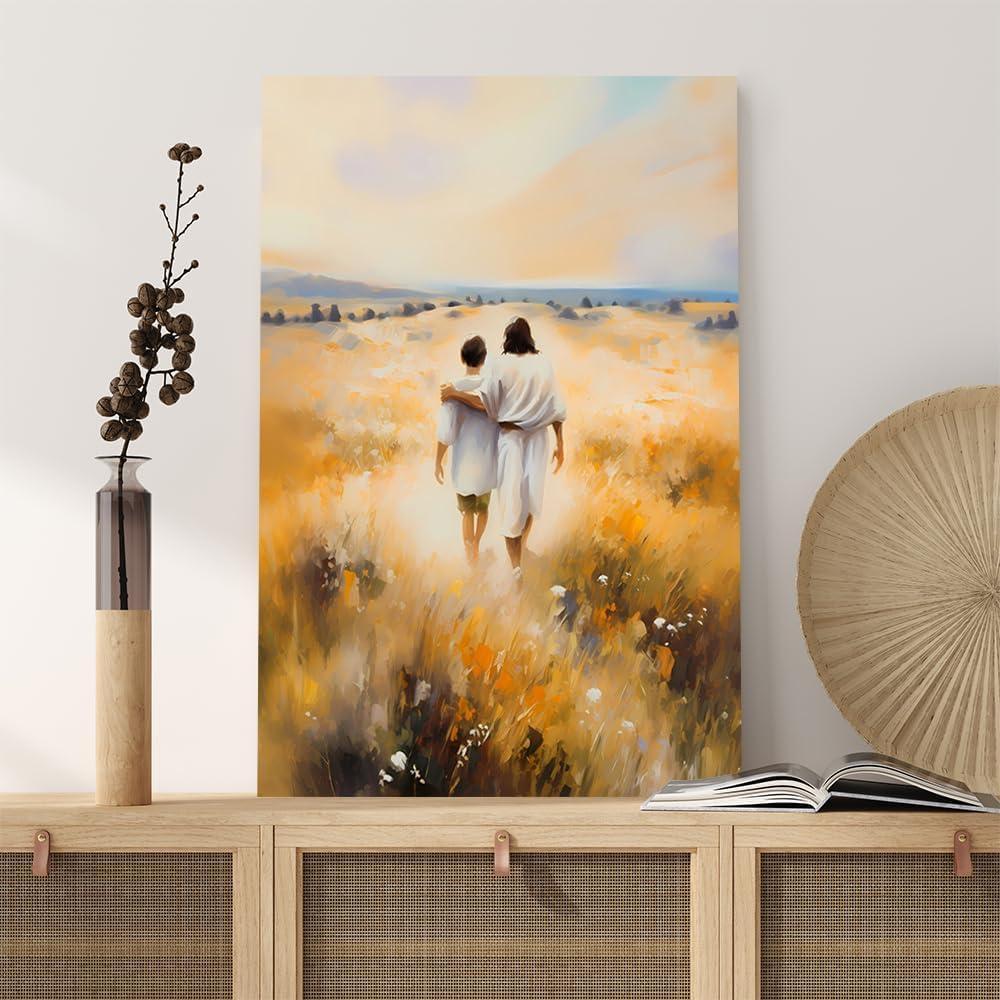 Why We Love the GUBIYU Jesus Wall Art for Our Home</br>“></p>
<p>From the moment we unwrapped the piece, the quality of the canvas stood out. The texture has a subtle yet rich finish that brings a warm, inviting depth to the artwork. While the colors may not be as vibrant as digital images suggest, this muted palette actually contributes to a more classic and elegant feel, which complements many decor styles – from modern living rooms to traditional study spaces. The material feels durable and promises long-lasting beauty, which reassures us that this framed canvas can withstand the test of time without fading or warping.</p>
<p>The solid wooden frame is expertly crafted and gallery wrapped, giving the artwork a polished, professional look straight out of the box. black hooks are included on the back, making hanging quick and hassle-free.We appreciated how the framing adds structural integrity without overshadowing the artwork itself. This balance between aesthetic and functionality helps maintain a clean, unified appearance that instantly elevates any space. Whether for your home, office, or even a Sunday school classroom, it’s clear this piece was designed with thoughtful care.</p>
<table class=