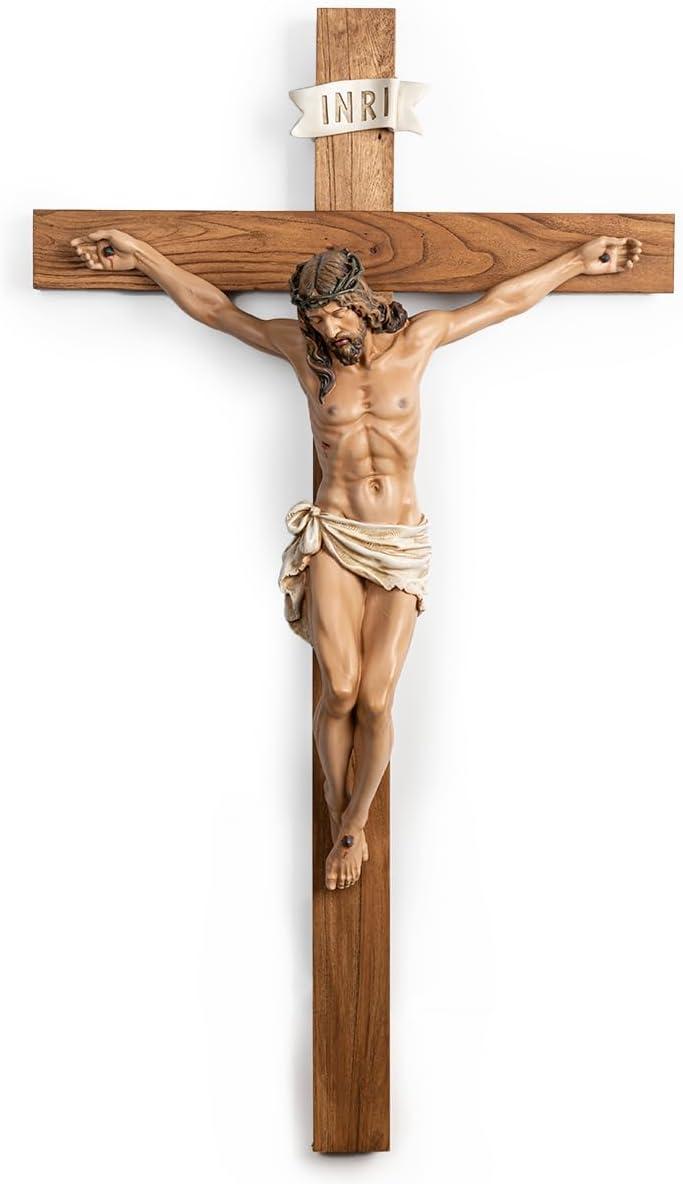 our Honest Review: BC Catholic Large Crucifix's Beauty & Craftsmanship