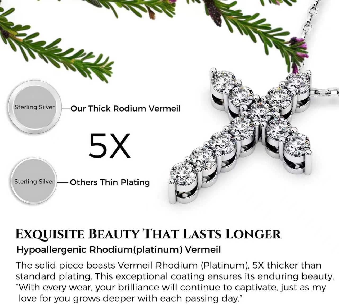 Our Honest Review: Moissanite Cross Necklace That Truly Lasts