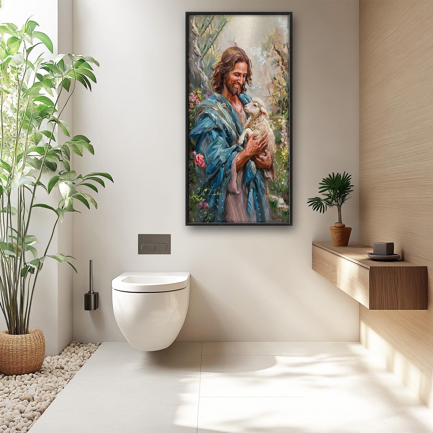 Our review of Flintis Large Jesus Wall Art: Quality and Warmth