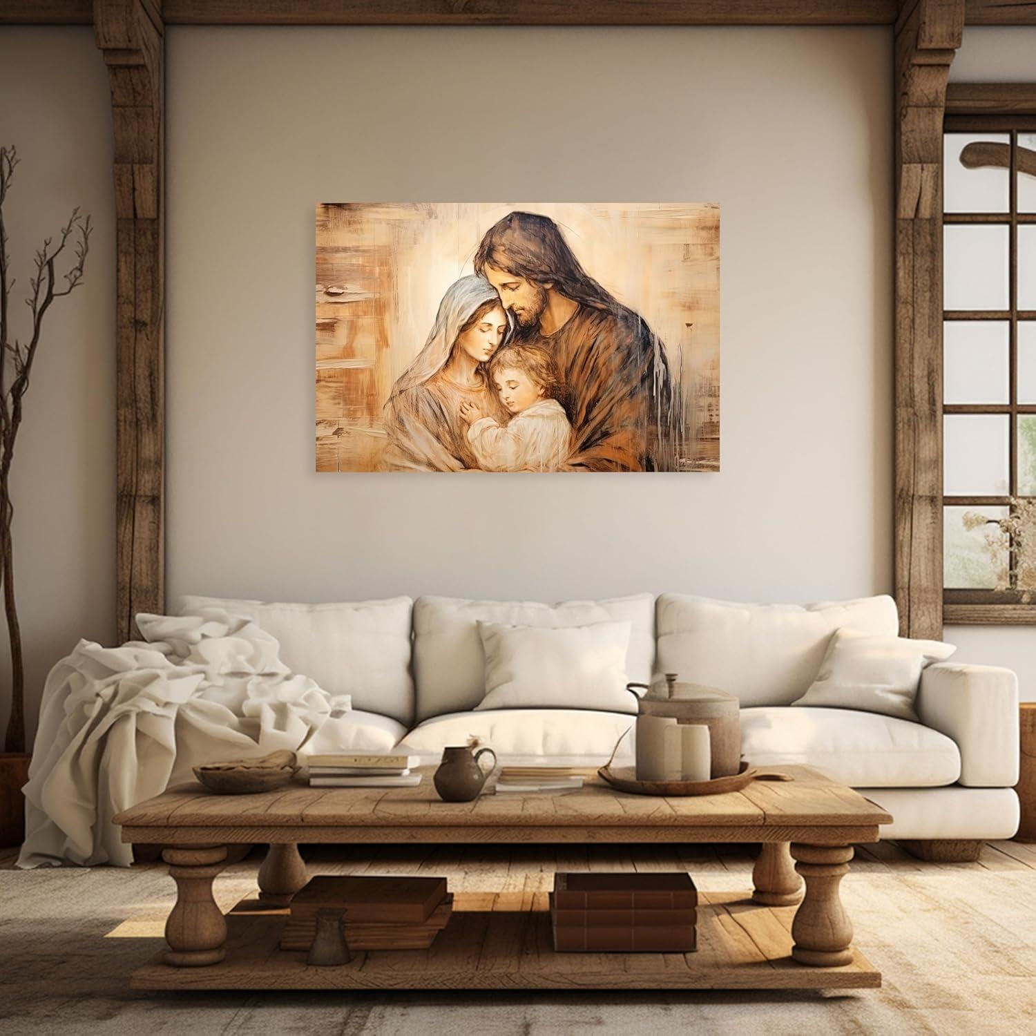 our Honest Take on ARTZGX Holy Family Canvas Wall Art Review