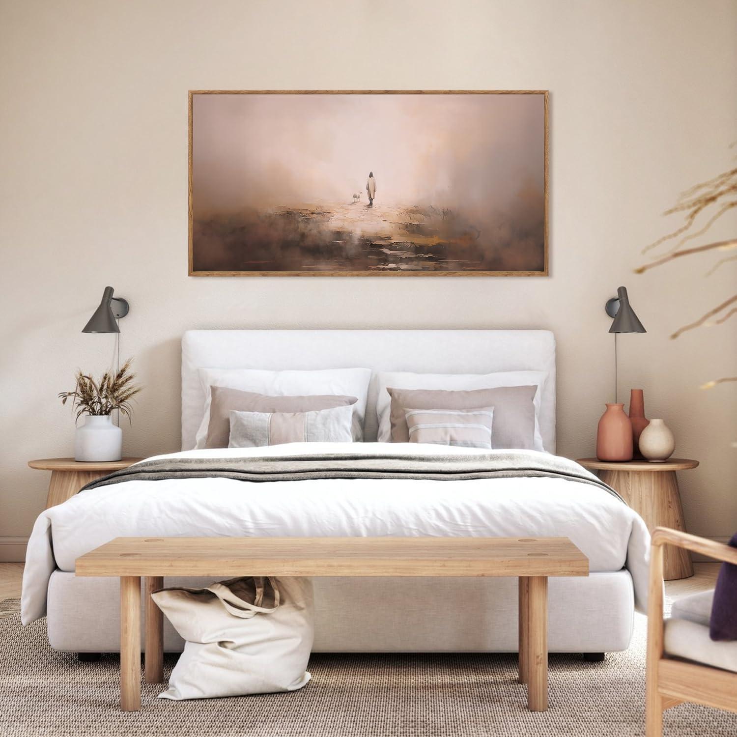 Our Review: Aurlan Jesus Framed Wall Art Inspires Faith & Warmth