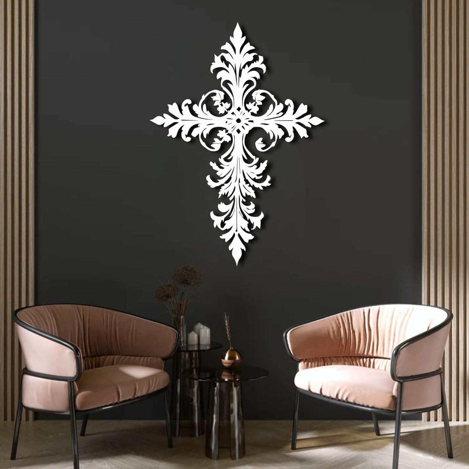 Why We Love the ENJOYOO Metal Cross Wall Art for Any Space