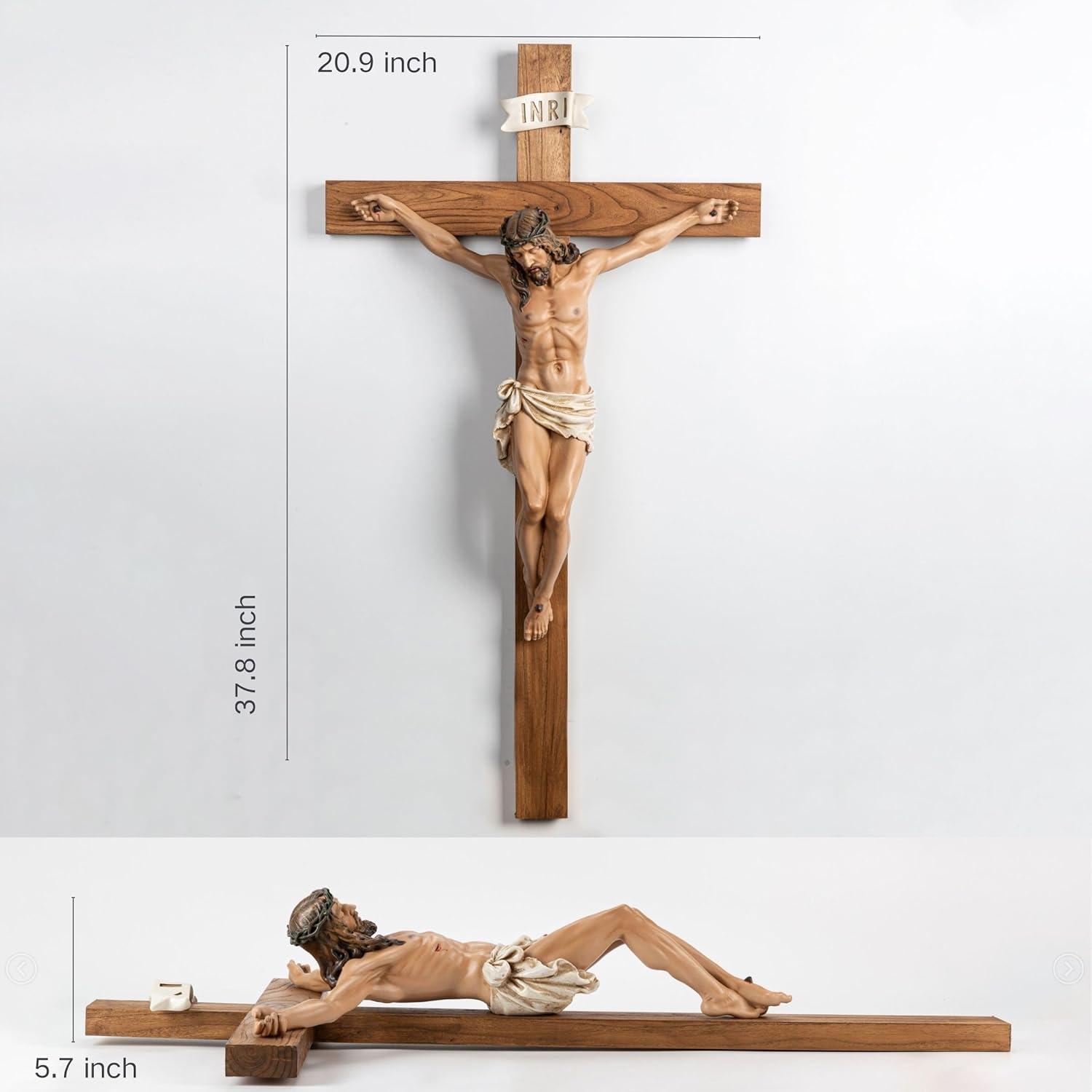 Our Honest Review: BC Catholic Large Crucifix's Beauty & Craftsmanship