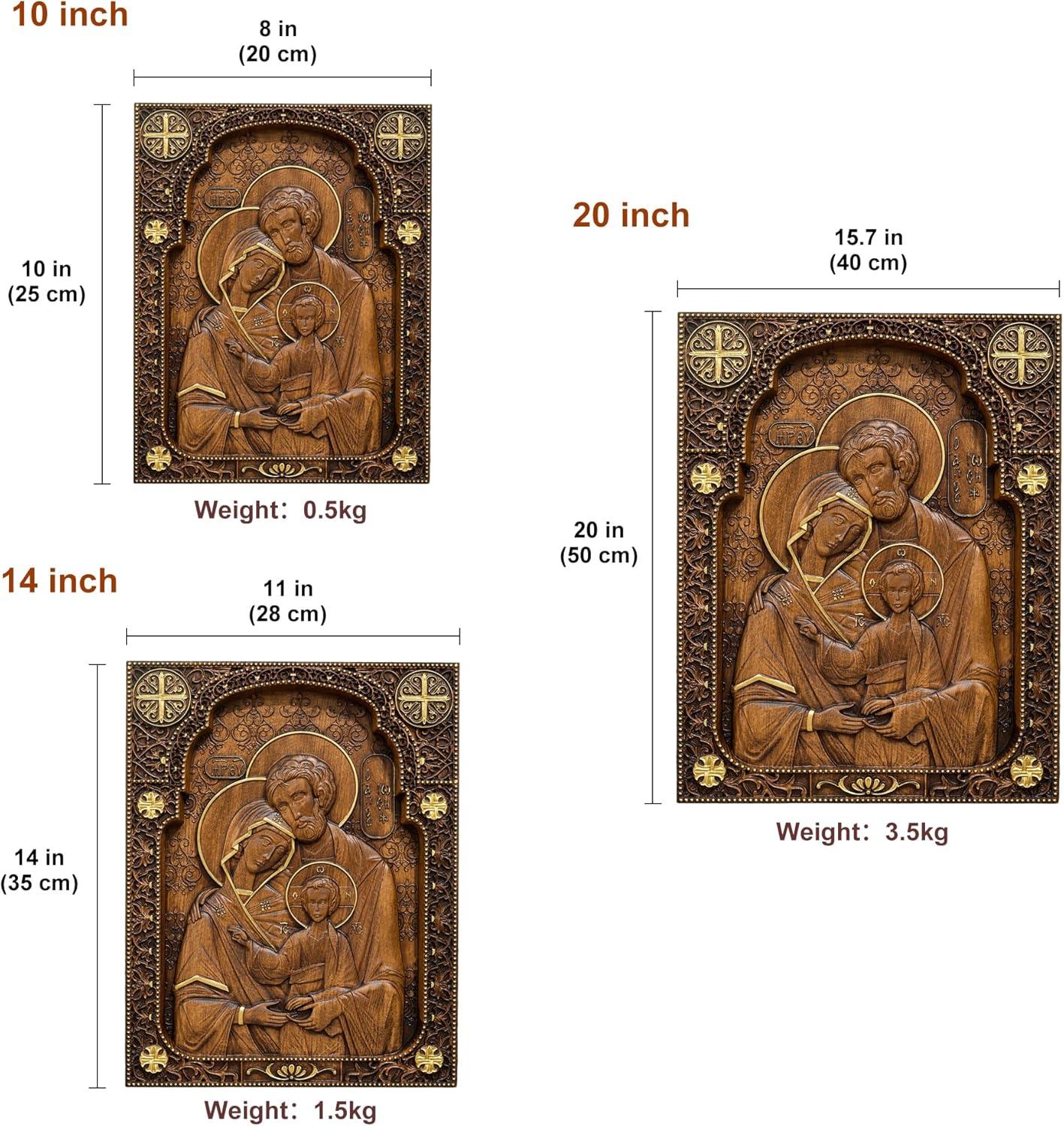 Our Honest Review: bgcarpenter Handmade Holy Family Wall Decor