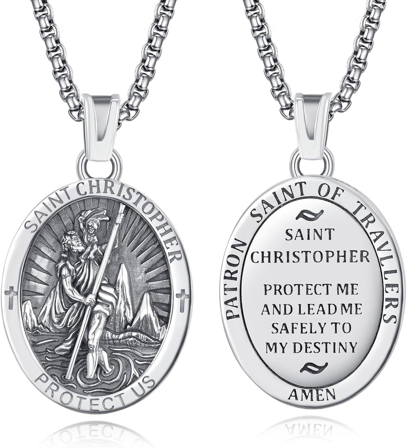 our Honest Take on ADMETUS 925 Sterling Silver Patron Saint Necklace