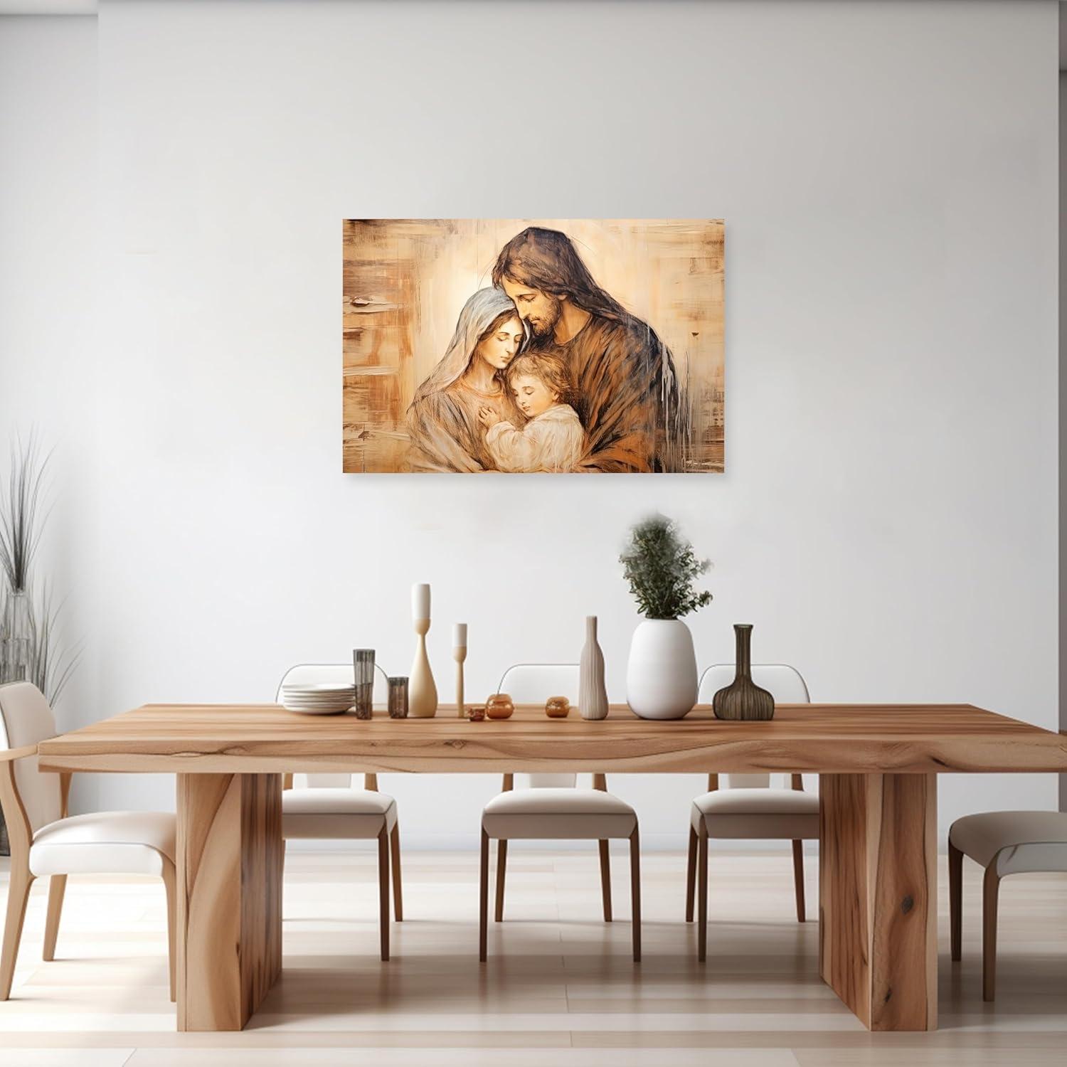 Our Honest Take on ARTZGX Holy Family Canvas Wall Art Review