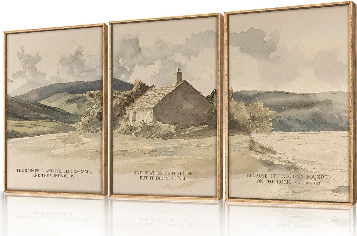 Our Review of FWIEXA Biblical Wall Art: Faith meets Elegant Decor