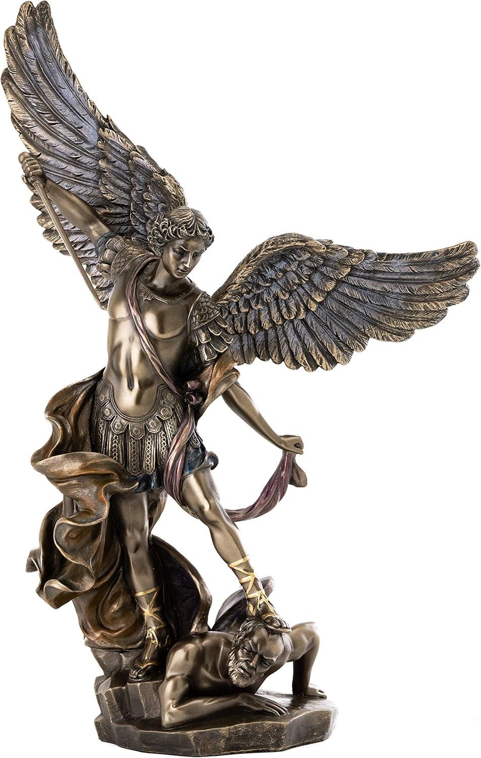 Our Honest Review of the Stunning St.Michael Statue - quality & Detail