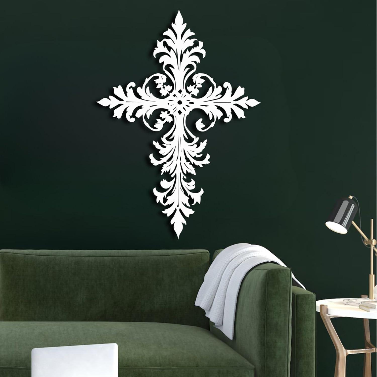 Why we Love the ENJOYOO Metal Cross Wall Art for Any Space