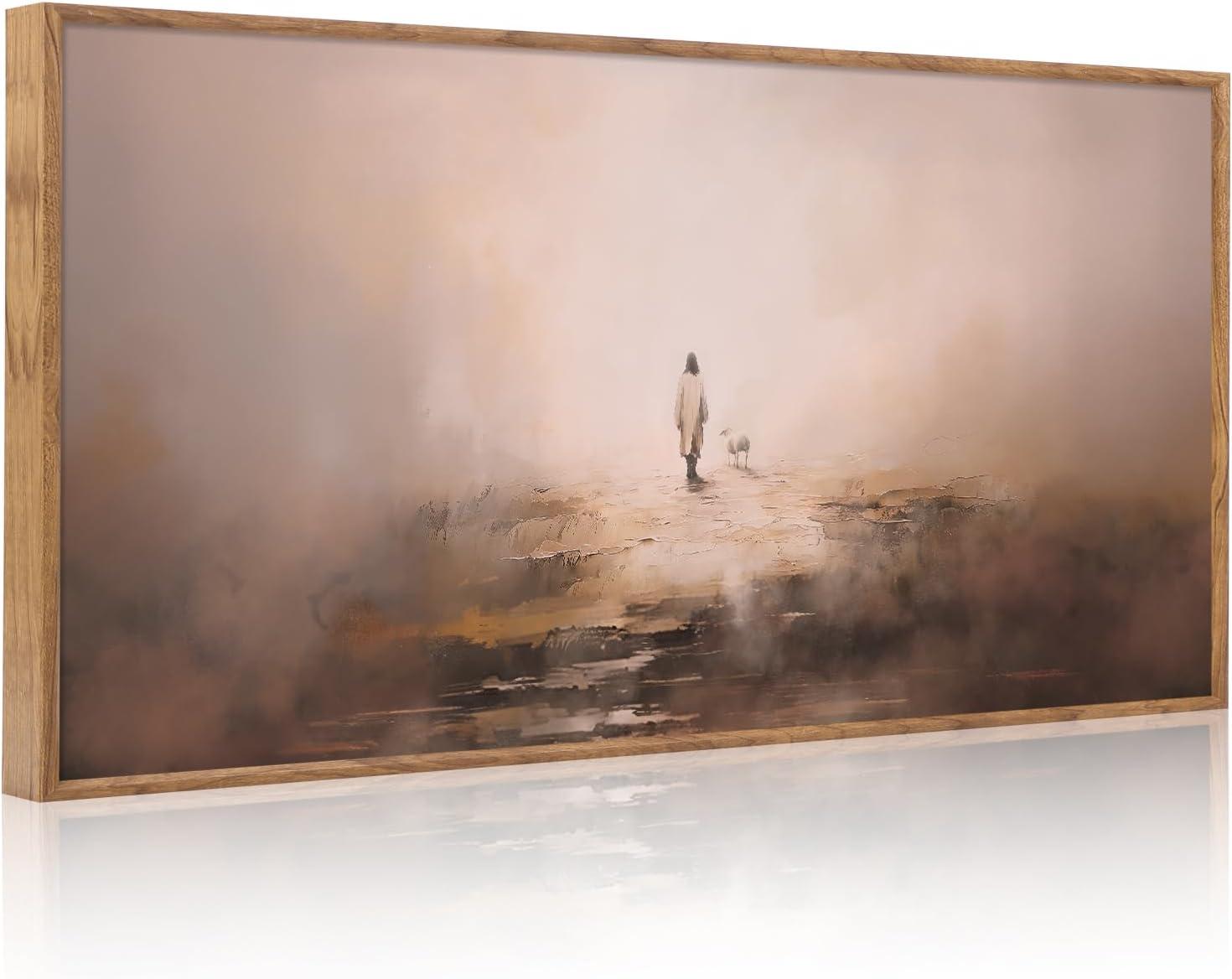 Our Review: Aurlan Jesus Framed Wall Art Inspires faith & Warmth